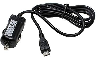Car Charger compatible with Nokia 2660 Flip, Output: 5V/2400mA 2.4A, Input: 12-24V, 1.10 meters, fast charging