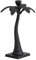 Kerzenständer Palme 32 cm Matt Schwarz Kerzenhalter Kerzenleuchter