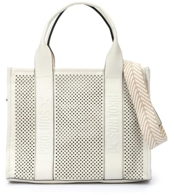 Pikolinos Tote-Stofftaschen in Leder Alcudia für Frauen Farbe Blanco