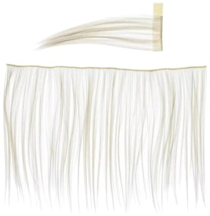 Panduro Hobby Horse Mähne und Schweif Zubehör für Steckenpferd und Hobbypferde, langes und schönes Haar – DIY zum Nähen, Stylen und Frisieren, farblich abgestimmter Schweif – Beige