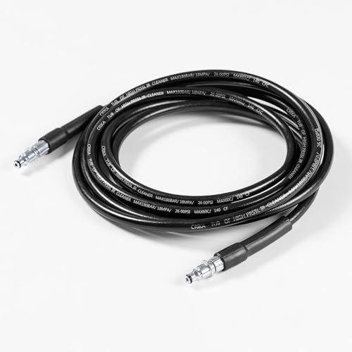 5 m Hochdruckreiniger-Ersatzschlauch für Bosch AQT-Serie, Unterlegscheiben für Bosch Aquatak, Klick-Typ-Stecker, Schnellverbindung, SDS-Armaturen, Zubehör, Verlängerung, Wasserreinigung, Rohr (5 m)