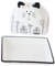 Veemoon Cat Butter Dish with Lid - Ceramic Butter Container with Floral Design - Cute Cat Butter Keeper for Kitchen Countertop Decorative and Airtight Butter Holder