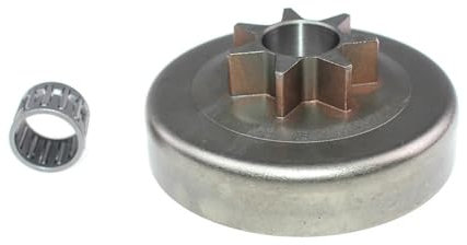 XEBRAD Pignon de chaîne de Tambour d'embrayage .325 7T, for Husqvarna, 40 45 49, for JONSERED, 420 425 435 2041 2045 2050, for Partner, 400 410 450 460 490 Embrayage pour Tondeuse à Gazon