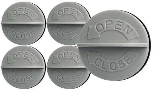 vhbw 5x vite di fissaggio filtro a cartuccia compatibile con Storch VarioVac 22 aspirapolvere bianco/grigio
