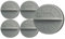 vhbw 5x vite di fissaggio filtro a cartuccia compatibile con Storch VarioVac 22 aspirapolvere bianco/grigio