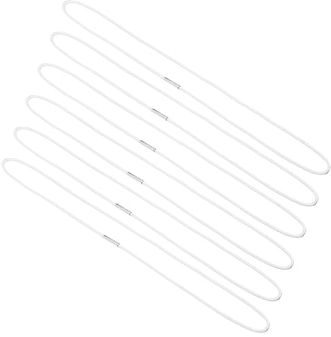 TOYANDONA 6pcs Adjustable Elastic Bands for Trash Can Rubber Bands Garbage Bag Ties Secure Fit Fasteners for Home Use