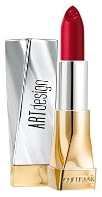 Collistar Rossetto Art Design MAT Sensuale, n. 6 Rosso diva, Rossetto mat confortevole, Colore vibrante, intenso e a tenuta record, Formula idratante, protettiva e rigenerante, 3,5 ml