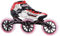 Tempish Erwachsene ATATU Größenverstellbare Kinder-inlineskates, red, 49