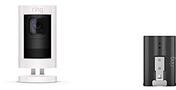 Ring Stick Up Cam (white) + Extra battery