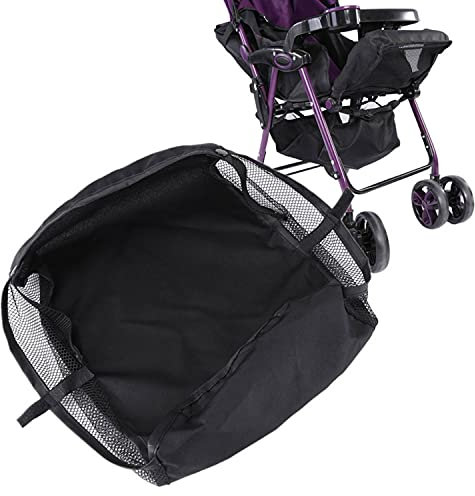 Kinderwagen Kinderwagenkorb Wagen Korb Unten Kinderwagen Einkaufskorb Bottom Basket Organizer Shopping Aufbewahrungskoffer Tasche Schwarz