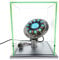 tkwser 1Swords Iron Man Arc Reactor MK1 1:1 Ratio, Vibration Sensing, LED Light, USB Connection, with Display Case. for Collections, Toy Gift*
