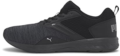 PUMA Unisex Adults' Sport Shoes NRGY COMET Road Running Shoes, PUMA BLACK-ULTRA GRAY-DARK SHADOW, 39