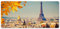 GermYan City Tower Mouse Pad Beautiful Scenery Large Pad Pc Gaming Computer Mats Gaming Pad 400 * 900 * 3Mm