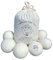 UKIYO 6 palline per asciugatrice XXL, 8 cm, 100% lana di pecora neozelandese, senza mulesing, ammorbidente naturale