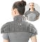 UNCN Large Wheat Bag Microwavable for Neck and Shoulder | Microwave Heat Pad for Pain Relief Shoulder Neck Warmer with Natural Heat Therapy