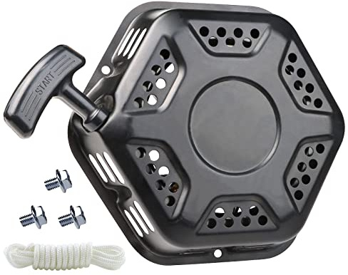 WOTIAN Lanceur de lanceur pour générateur Champion 420cc 439cc 459cc Pièces de moteur à tirette avec cordon de 160cm Pièce de rechange #100715836-0001