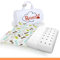 RUGUIES- Memory Schaum Kinderkissen, hypoallergen und atmungsaktiv- Kinderkopfkissen- 100% waschbarer Baumwollbezug-Oeko-TEX- 1 bis 10 Jahre XL (58x32x 5-7cm)- Inklusive Reisetasche.
