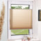 Grandekor Plissee Klemmfix ohne Bohren Creme 90x180cm(BxH) Plissees lichtdurchlässig Blickdicht Jalousien ohne Bohren Fensterrollo Klemmrollos Sonnenschutz Sichtschutz Faltrollo Rollos für Fenster