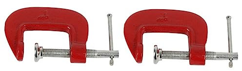 DOITOOL Sets Forged Steel -clamp Inch Drop Inch Throat Depth for Woodworking Welding Pcs
