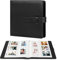 360 Pocket Photo Album für Fujifilm Instax Mini 12 11 9 8+ 8 99 40 EVO LiPlay Sofortbildkamera, Polaroid Snap/PIC-300/Z2300/ SocialMatic Sofortbildkamera & Zip Drucker (Schwarz)