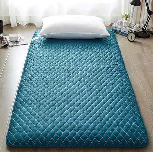 Klappbare Tatami-Auflage, Futon-Matratze, Japanische Bodenmatratzenmatte, Atmungsaktive Gäste-Campingmatte, Verdickte Bodenmatratze, Futon In Voller Größe, rutschfeste Matratze (Color : 001, Size :