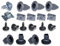 BESTPRICE 1x Montagesatz, Kotflügel mit Schrabuben, Radlaufclips usw Kompatibel mit VW GOLF 4 (1J1), GOLF 4 Variant (1J5)