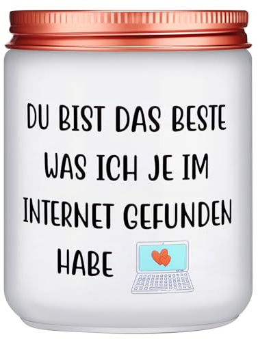 Valentinstag Jahrestag Geschenk für Sie - Duftkerze Liebes Geschenke für Freundin Freund Frauen Weihnachten Hochzeitstag Geburtstag Valentinstagsgeschenk für Sie Frauen,Freundin (für sie)