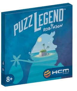 HCM Kinzel – Puzzlegend Kartenspiel Robinson Crusoé – Entdecke die Legende durch Rätsel neu – Strategiespiel für Detektive ab 12 Jahren – 55219