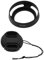 SG Store 1 Pezzi Paraluce E Copriobiettivo Da 40,5 Mm Compatibile Con Sony Alpha ZV-E10 ZV-1F ZV1F A6600 A6500 A6400 A6300 A6100 A6000 A5100 A5000 Con Obiettivo E PZ 16-50mm F/3.5-5.6 OSS