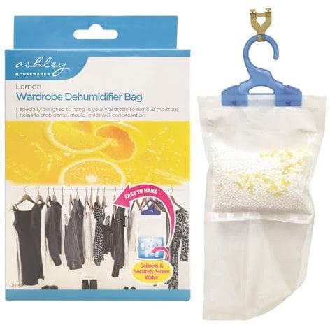 Ashley Scented Wardrobe Dehumidifier Bag - Lemon Scented