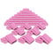 Mini Nail Buffer Blocks, Professional Nail Sanding Blocks for Gel Natural Nails, Nail Buffing Block Manicure Tools(Pink)