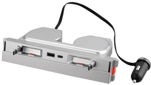 EYPINS Hub USB Compatible con Tesla Model 3 Highland 2024 4 en 1 Multi-Port Auto Cargador USB para Consola Central para Tesla Model 3/Y