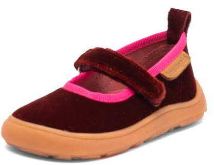 Bisgaard Unisex Kinder Barefoot Ballet Sneaker, Bordeaux, 24 EU