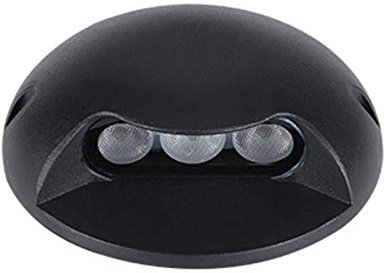 WZYDYDY LED-Außenleuchte, Gartenbodenstrahler Wasserdicht IP67 Seitenbeleuchtung, Stufen, Treppen, Wege(rot,3W(12V))