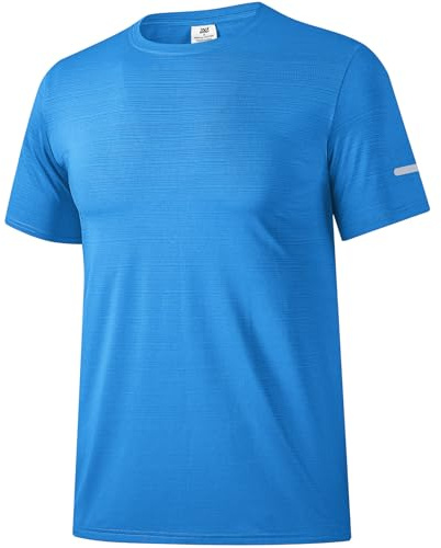 Boyzn Sportshirt Herren Kurzarm/Langarm T Shirt Funktionsshirt Laufshirt Schnelltrocknend Atmungsaktiv Leicht Sport Männer Outdoor Gym Oberteil Fitness Trainingsshirt für Laufen Workout Bodybuilding