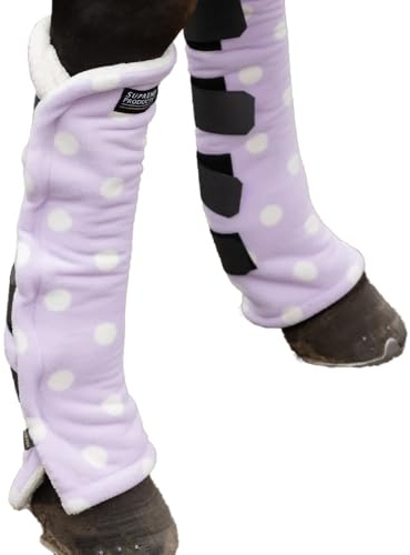 Supreme Products Dotty Fleece Boots - Lavish Lilac - Full