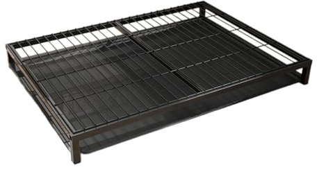 Baoblaze Dog Potty Tray Versatile Puppy Potty Pan Pee Mesh Training Tray Reusable Sturdy Dog Training Toilet Pee Pad Holder, L