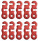 Lerpwige 10pcs Outdoor Camping Zelt Seilschnalel 3 Loch Seilspanner Guyline Kabel Einstellungszelt Spanner Zelt Windseilschnalle