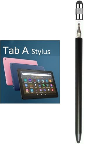 3-in-1 Stylus Pen for Samsung Galaxy Tab A9+ Plus/A9/A8/A8 Plus/A7/A7 Lite, High Sensitivity & Precision Capacitive Pencil for iPad Pro/iPhone/Fire/Surface Tables All Touch Devices (3 in 1 Black)