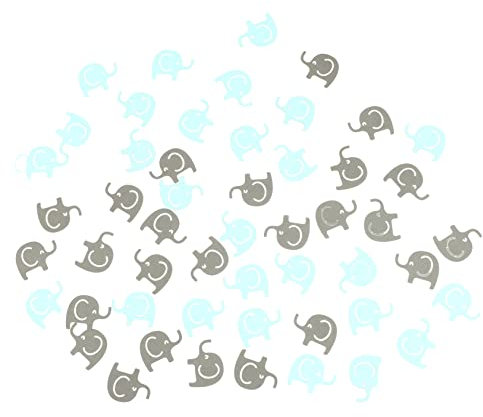 HAWILLOSCH 100stücke Konfetti Für Babyparty Dekorative Tischdekoration Für Jungen Geburtstag Und Shower Premium Papier Material