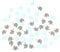 HAWILLOSCH 100stücke Konfetti Für Babyparty Dekorative Tischdekoration Für Jungen Geburtstag Und Shower Premium Papier Material