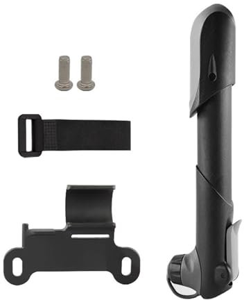 XIUsheUA Tragbare Fahrradpumpe, Mini-Luftdruckmesser, Mountainbike-Pumpe, Außenventil, MTB-Fahrrad-Luftpumpe für Fahrräder, Mountainbikes(D563)