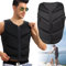 HSKJTT Giubbotto di Salvataggio in Neoprene, Giubbotto Salvagente per Adulti Bambini Sport Acquatici Giubbotto Salvagente per Kayak Pesca Surf Canottaggio(2XL(70-90KG))