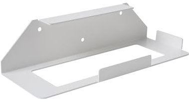 shinar Kompatibel mit Metall-Wandhalterung für Fritz!Box 5690 Pro – Fritzbox Halterung inkl. Montagezubehör Kabelmanagement, Wandmontage, Wand Halter