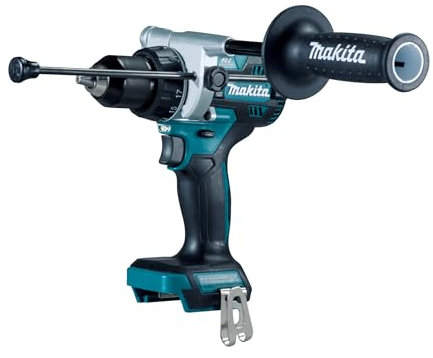 Makita DHP492Z Perceuse combinée sans balais Li-ion LXT 18 V, piles et chargeur non inclus, bleu/noir