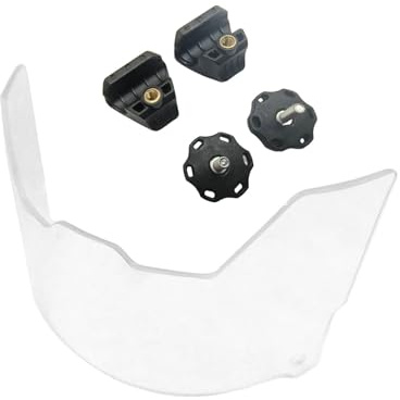 FOLODA Kratzfeste Klare Helme Eye Shield Clear Football Helme Visors Augenschutzschild Für Kinder Erwachsene Visiere