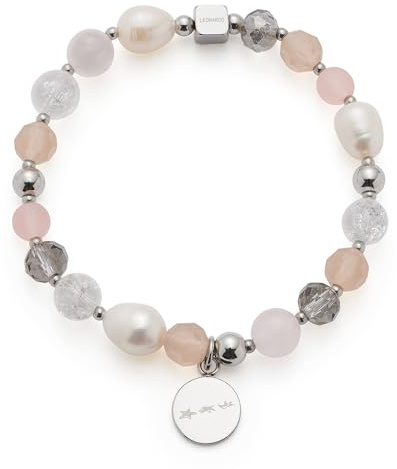 LEONARDO Damen-Armband Edelstahl Glasstein 32031506