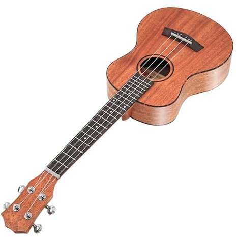 Ukulele Musikinstrumente 26 Zoll Mahagoni Single Board EQ Elektrische Ukulele Viersaitige Musikinstrumente Übungsspiel