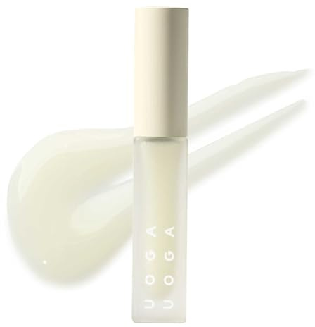 Uoga Uoga Hydrating Lip Gloss – Plant-Derived Non-Sticky Lip Gloss with Olive Squalane & Olive Wax – Lip Oil with Glossy Glaze Finish – Moisturising, Smooth and Soft Lips – For All Skin Tones
