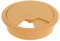 MS Beschläge® Kabeldurchlass Kabelkanal Hellbraun aus Kunststoff mit Durchmesser 60mm (5)